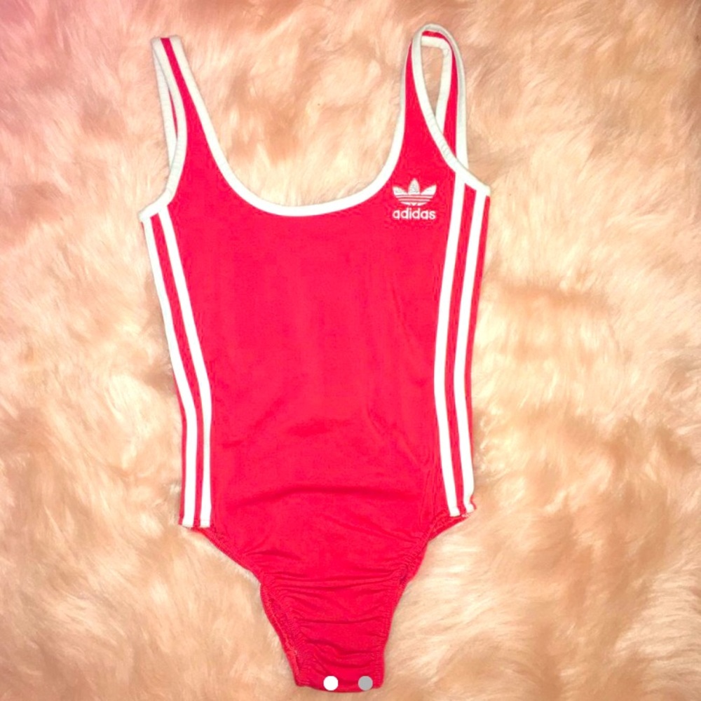 Red Adidas Bodysuit ❤️